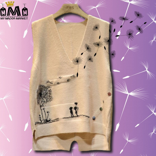 PULL SANS MANCHES - FLEUR AU VENT 31,99 € | My Major Market