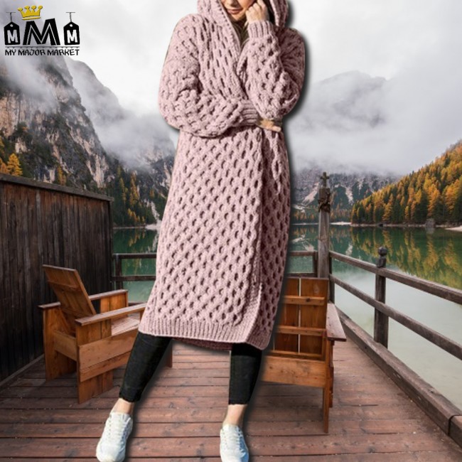 GILET MAXI FEMME - GROSSE MAILLE - AUTOMNE -HIVER 79,99 € | My Major Market GILET MAXI FEMME - GROSSE MAILLE - AUTOMNE -HIVER 79,99 € | My Major Market