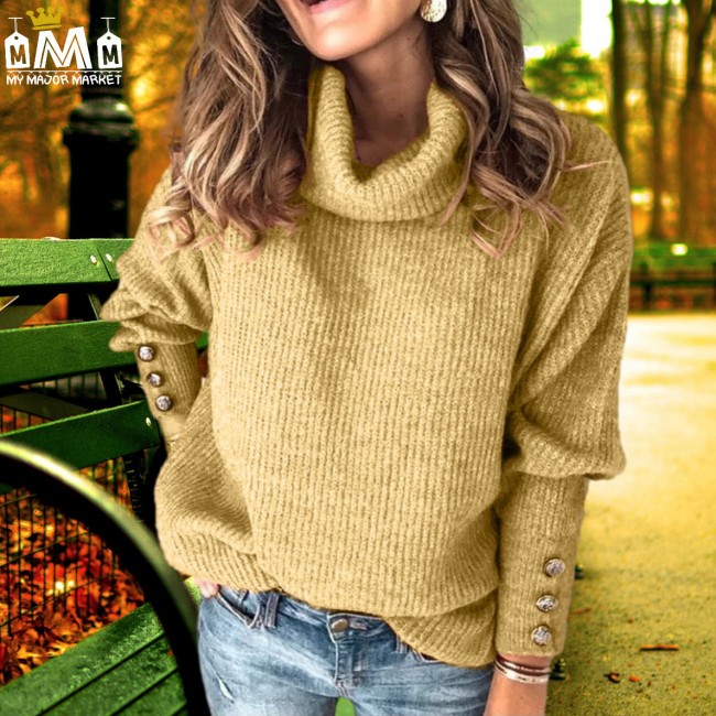 PULL COL ROULÉ POUR FEMME - STRIÉ MANCHES LANTERNES - AUTOMNE-HIVER 33,82 € | My Major Market PULL COL ROULÉ POUR FEMME - STRIÉ MANCHES LANTERNES - AUTOMNE-HIVER 33,82 € | My Major Market