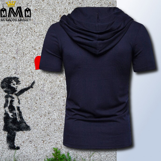 T-SHIRT POUR HOMME À CAPUCHE - STREETWEAR 35,99 € | My Major Market