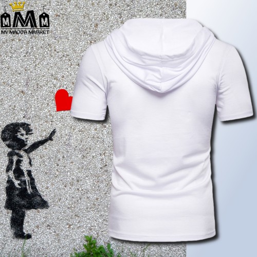 T-SHIRT POUR HOMME À CAPUCHE - STREETWEAR 35,99 € | My Major Market