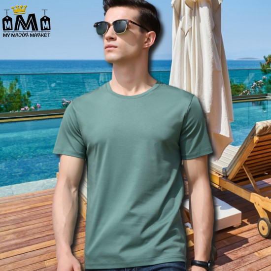 T-SHIRT HOMME - COTON MERCERISÉ - NOBLE & SOYEUX 43,99 € | My Major Market