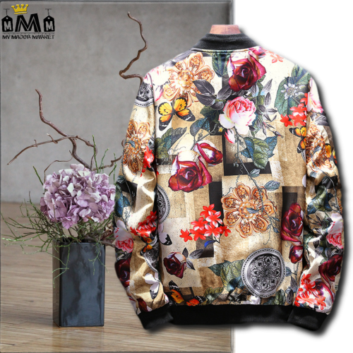 VESTE HOMME - BOMBER FLORAL 45,99 € | My Major Market