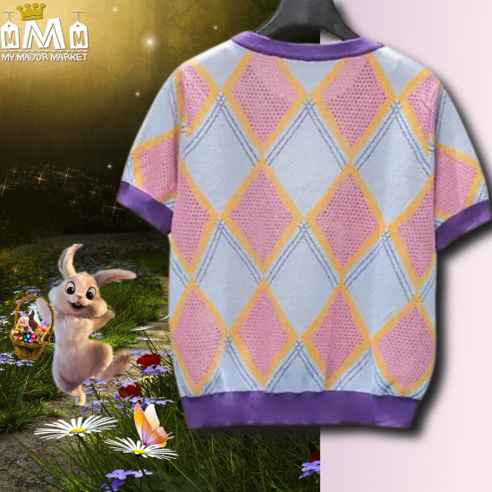 PULL MANCHES COURTES - COTON AJOURÉ - MON COEUR & LOSANGES - SAISON 2022 - 41.99 € |my major market