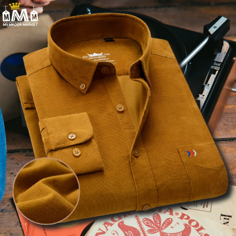 CHEMISE HOMME - VELOURS CÔTELÉ - CARACTÈRE & DOUCEUR - SAISON 2022 - 59.99 € | my major market CHEMISE HOMME - VELOURS CÔTELÉ - CARACTÈRE & DOUCEUR - SAISON 2022 - 59.99 € | my major market