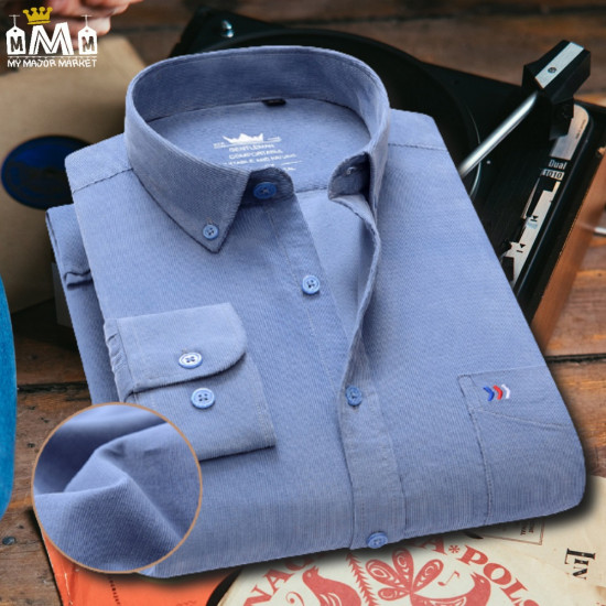 CHEMISE HOMME - VELOURS CÔTELÉ - CARACTÈRE & DOUCEUR - SAISON 2022 - 59.99 € | my major market