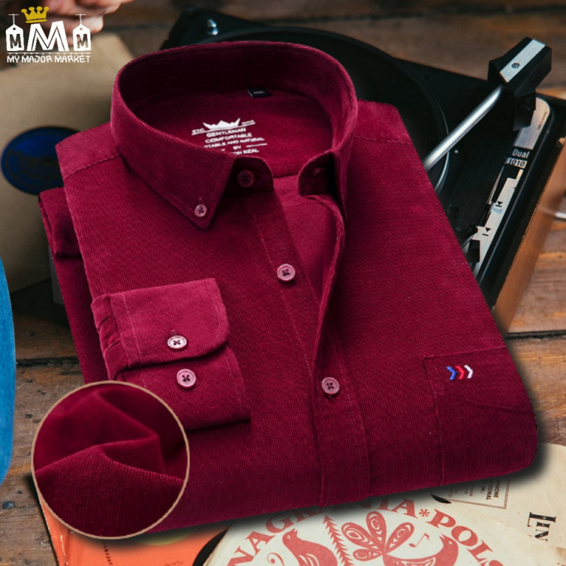 CHEMISE HOMME - VELOURS CÔTELÉ - CARACTÈRE & DOUCEUR - SAISON 2022 - 59.99 € | my major market CHEMISE HOMME - VELOURS CÔTELÉ - CARACTÈRE & DOUCEUR - SAISON 2022 - 59.99 € | my major market