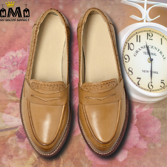 MOCASSINS FEMME - PENNY LOAFER & 100 % CUIR - SAISON 2022 - 125.99 € | my major market
