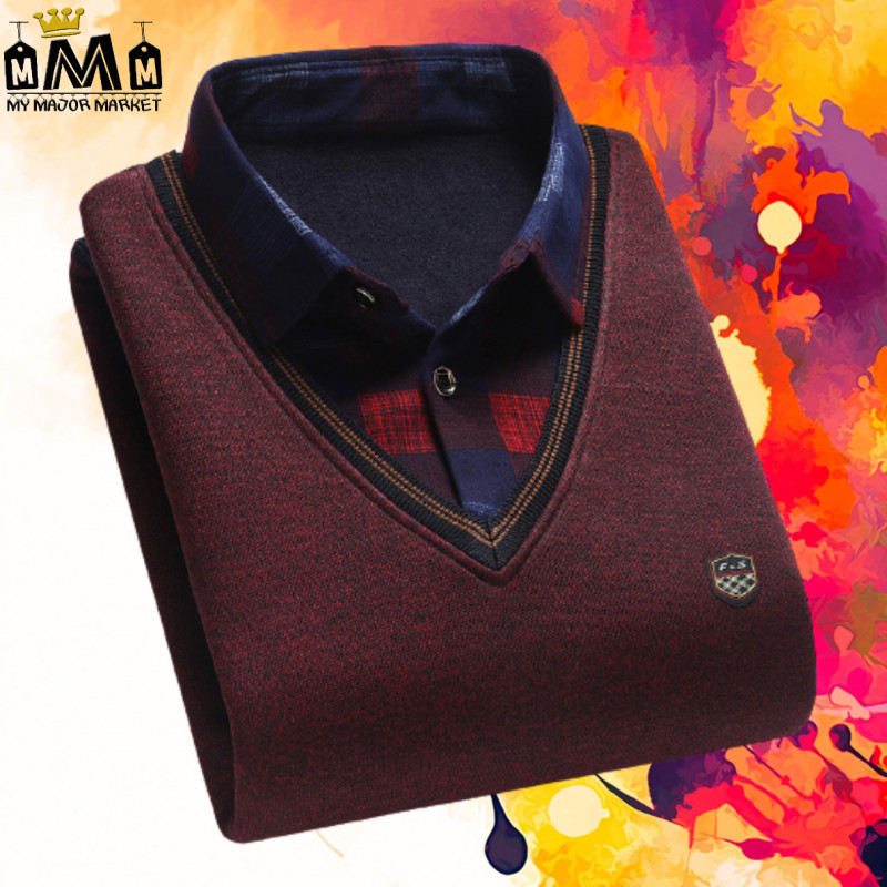PULL CHEMISE HOMME - DOUBLE EFFETS - SAISON 2022 - 39.99 € | my major market PULL CHEMISE HOMME - DOUBLE EFFETS - SAISON 2022 - 39.99 € | my major market