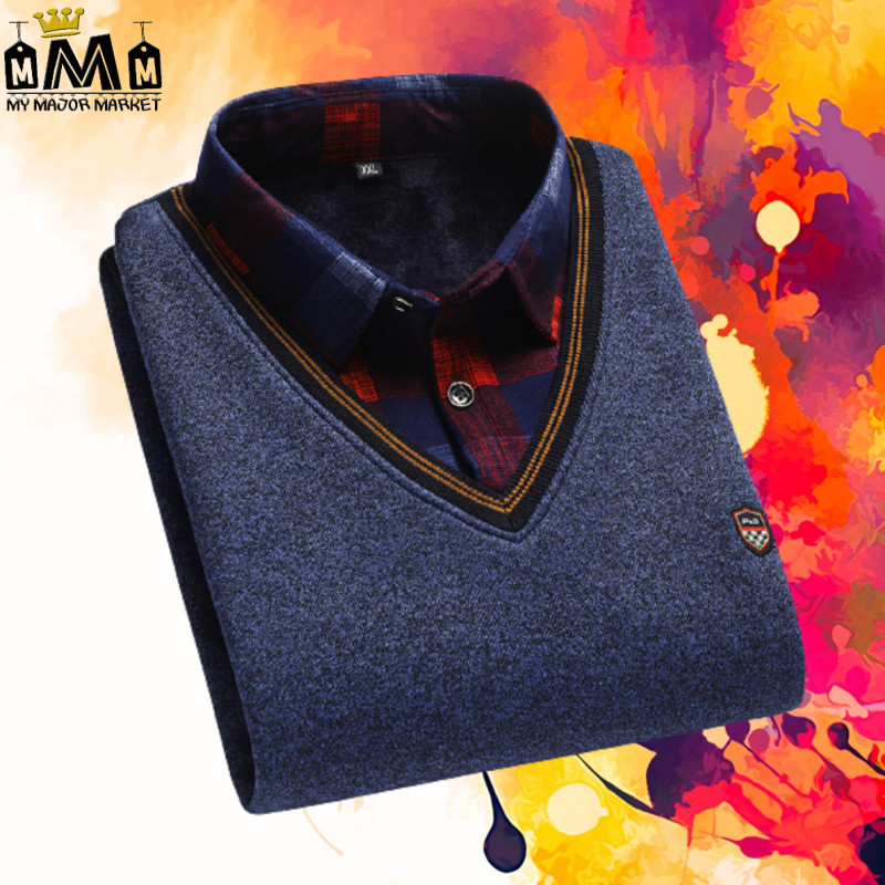 PULL CHEMISE HOMME - DOUBLE EFFETS - SAISON 2022 - 39.99 € | my major market PULL CHEMISE HOMME - DOUBLE EFFETS - SAISON 2022 - 39.99 € | my major market