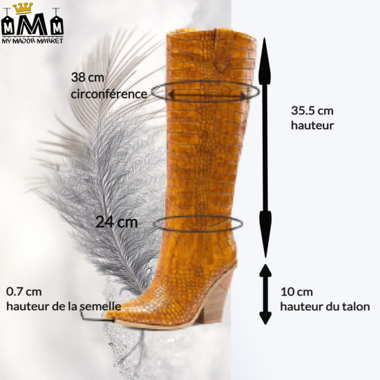 BOTTES SANTIAGS - EXCLUSIVITÉ - SAISON - 245.99 € | my major market| my major market