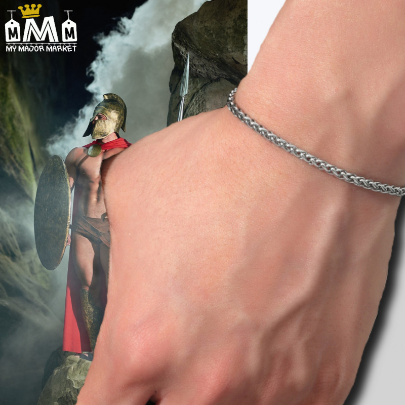 BRACELET HOMME - TITANE & MAILLES - SAISON 2022 - 34.99 € | my major market BRACELET HOMME - TITANE & MAILLES - SAISON 2022 - 34.99 € | my major market
