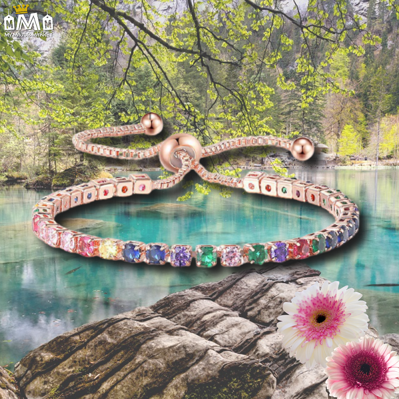BRACELET FEMME - ÉTINCELLES ARC-EN-CIEL - SAISON 2022 - 19.99 € | my major market BRACELET FEMME - ÉTINCELLES ARC-EN-CIEL - SAISON 2022 - 19.99 € | my major market
