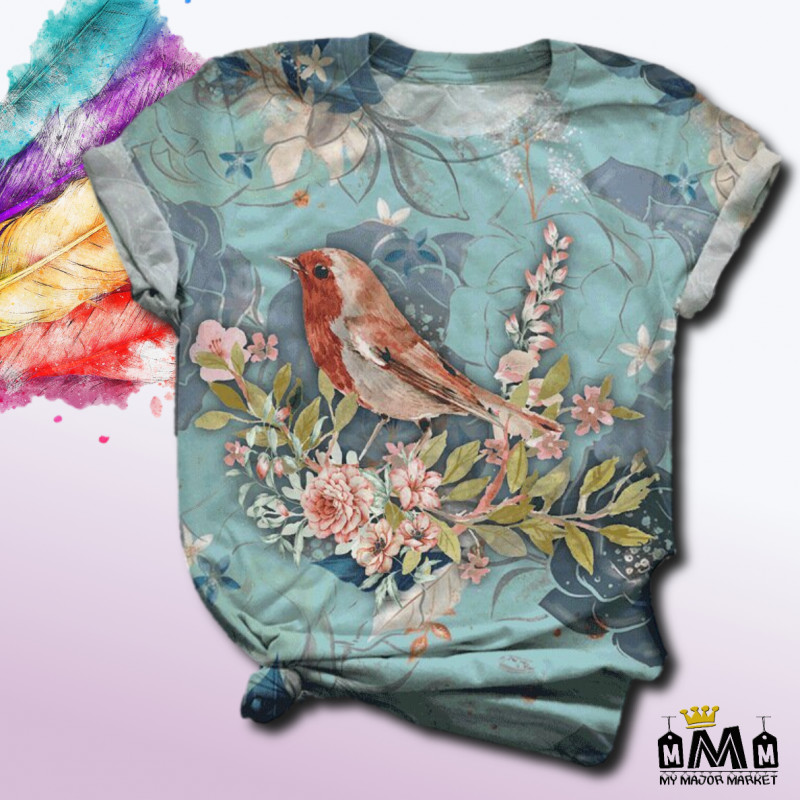 T-SHIRT MANCHES REVERS - IMPRESSIONS D'AILES - SAISON 2022 - 29.99 € |my major market T-SHIRT MANCHES REVERS - IMPRESSIONS D'AILES - SAISON 2022 - 29.99 € |my major market