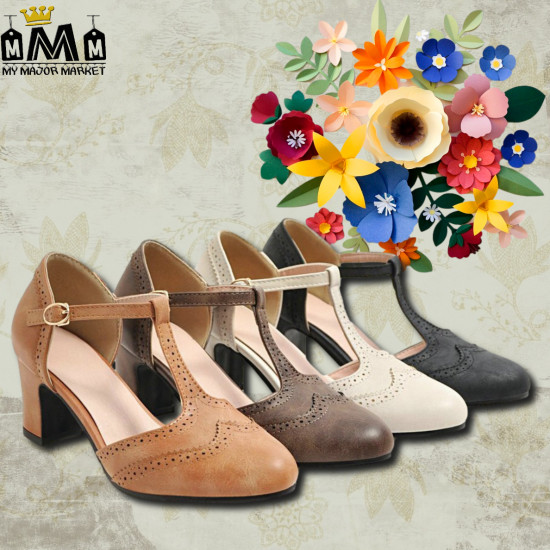 CHAUSSURE SALOME BOUTS FLEURIS POETIQUE