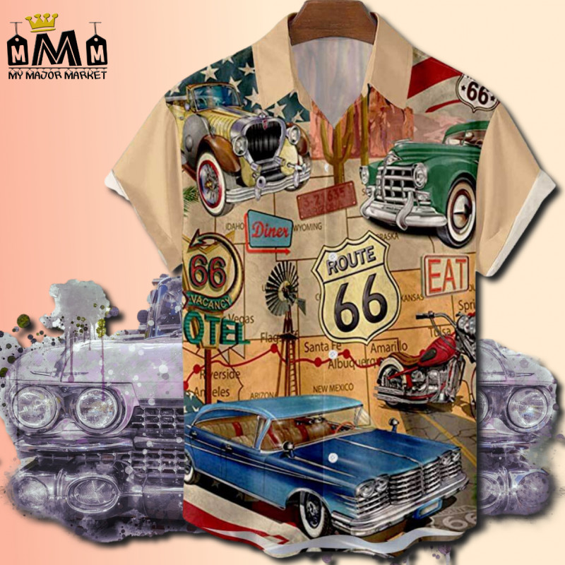 CHEMISE VINTAGE - ON THE ROAD - SAISON 2022 - 35.99 € | my major market