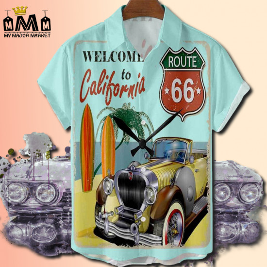 CHEMISE VINTAGE - ON THE ROAD - SAISON 2022 - 35.99 € | my major market