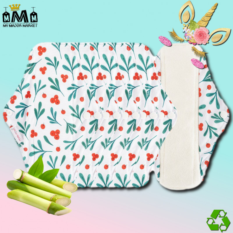 LOT DE 5 SERVIETTES HYGIÉNIQUES - FIBRE DE BAMBOU - LAVABLES & ÉCOLOGIGUE - 32.99 € - my major market LOT DE 5 SERVIETTES HYGIÉNIQUES - FIBRE DE BAMBOU - LAVABLES & ÉCOLOGIGUE - 32.99 € - my major market