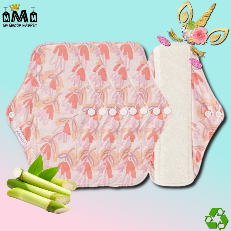 LOT DE 5 SERVIETTES HYGIÉNIQUES - FIBRE DE BAMBOU - LAVABLES & ÉCOLOGIGUE - 32.99 € - my major market LOT DE 5 SERVIETTES HYGIÉNIQUES - FIBRE DE BAMBOU - LAVABLES & ÉCOLOGIGUE - 32.99 € - my major market