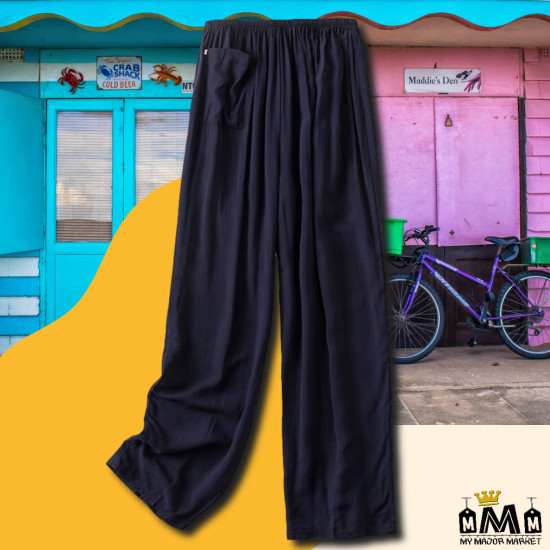 PANTALON LARGE - UNISEXE & EFFET SOIE - SAISON ÉTÉ