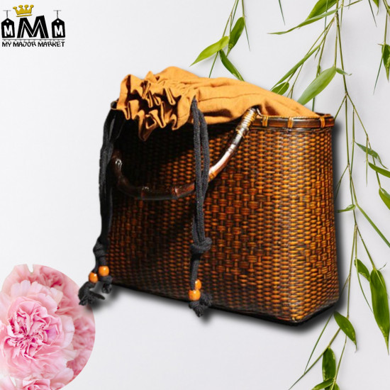 SAC CABAS - ARTISANAL & BAMBOU RÉTRO - 159.99 € | my major market