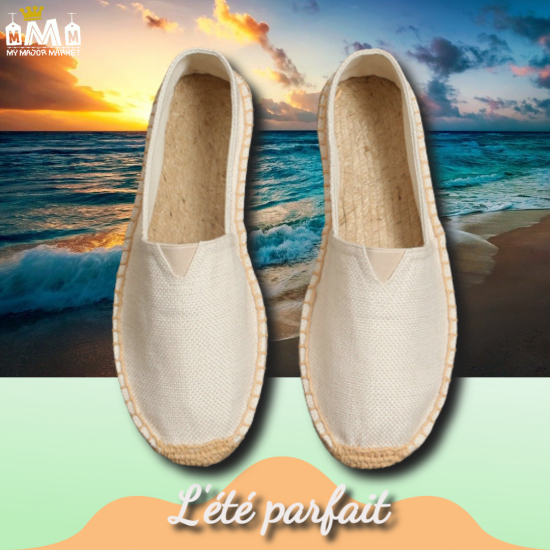 ESPADRILLE HOMME  - ARTISANALE & LIN - 39.99 € | My Major Market