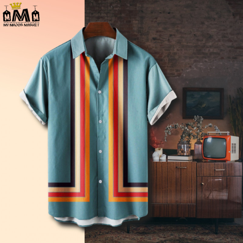 CHEMISE HOMME - BACK TO 70 'S - SAISON 2022 - 37.99 € | my major market CHEMISE HOMME - BACK TO 70 'S - SAISON 2022 - 37.99 € | my major market