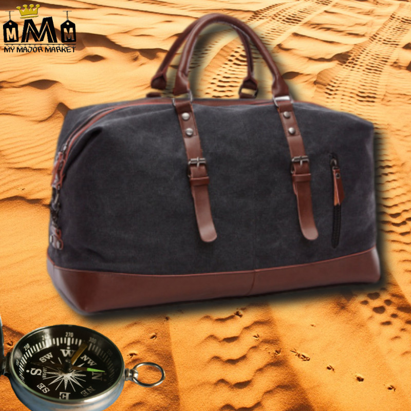 SAC DE VOYAGE HOMME- TOILE DE CANVAS & XXL