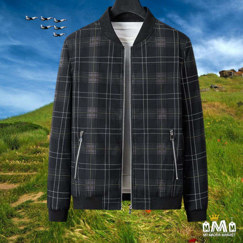 VESTE BOMBER HOMME - TOP GUN & TARTAN - 68.99 € | my major market