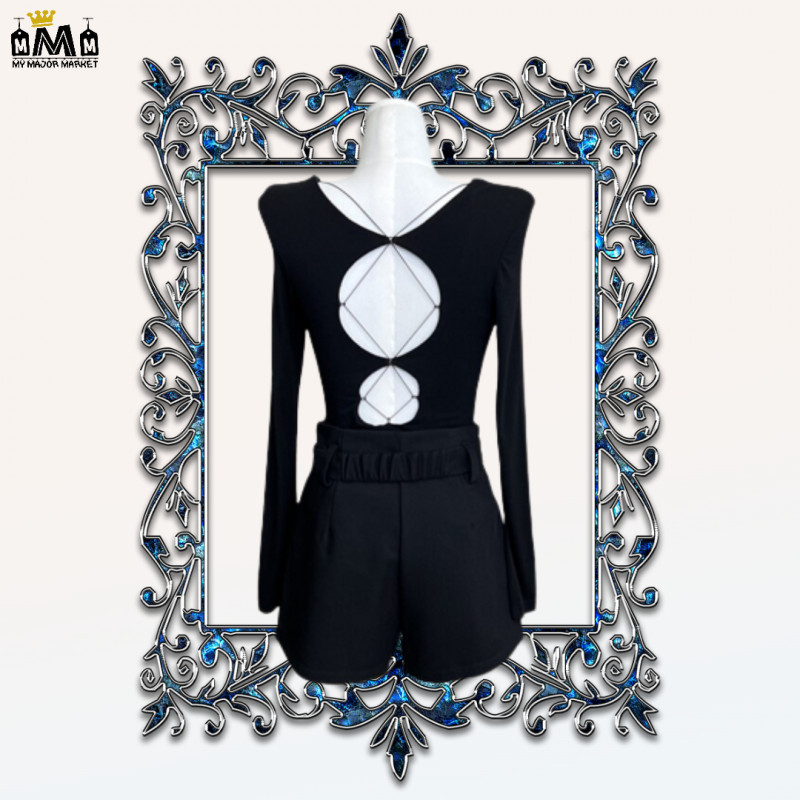 TOP FEMME - DOS CUT OUT & DESIGN