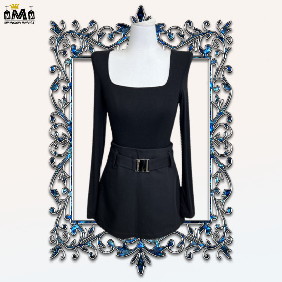 TOP FEMME - DOS CUT OUT & DESIGN