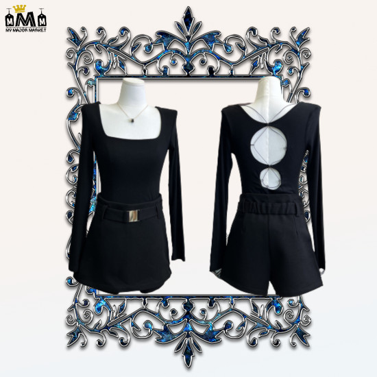 TOP FEMME - DOS CUT OUT & DESIGN