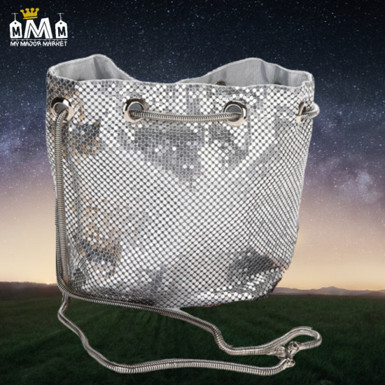 SAC SEAU - SEQUINS & CORDON - SAISON 2022 - 39.99 € |my major market