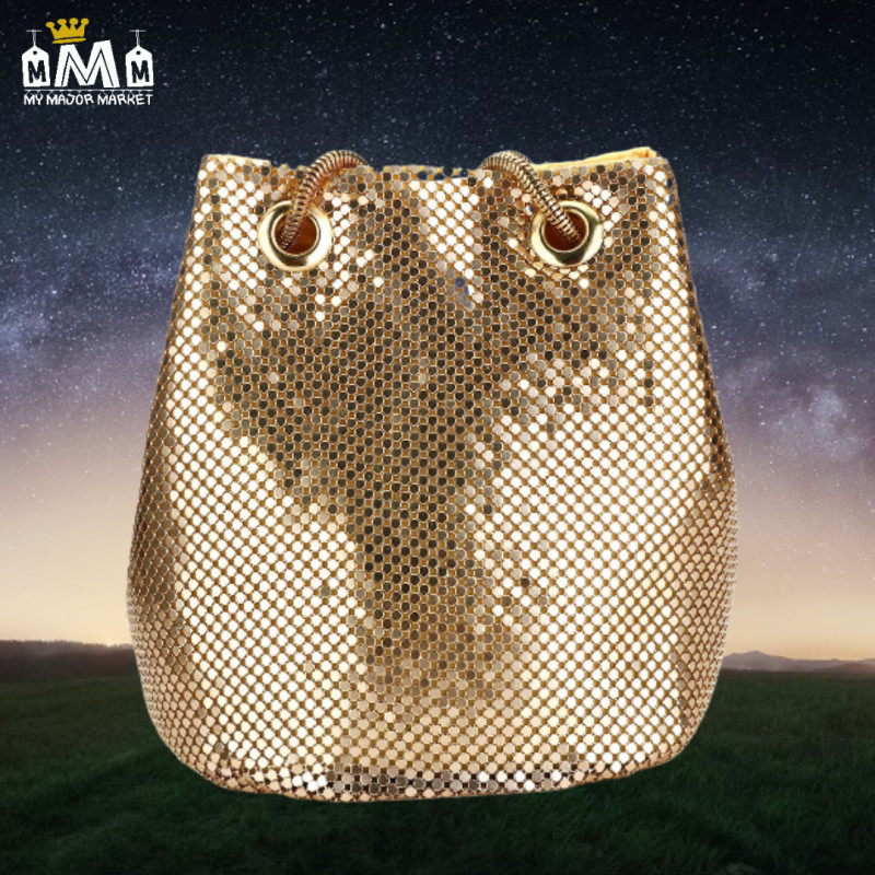 SAC SEAU - SEQUINS & CORDON - SAISON 2022 - 39.99 € |my major market