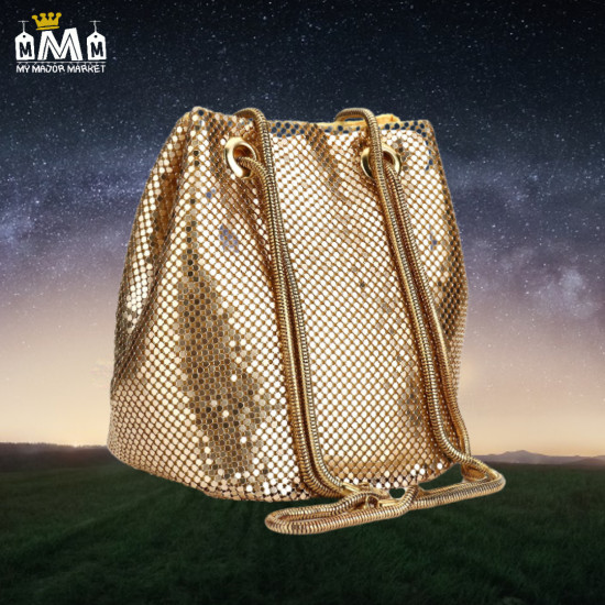 SAC SEAU - SEQUINS & CORDON - SAISON 2022 - 39.99 € |my major market