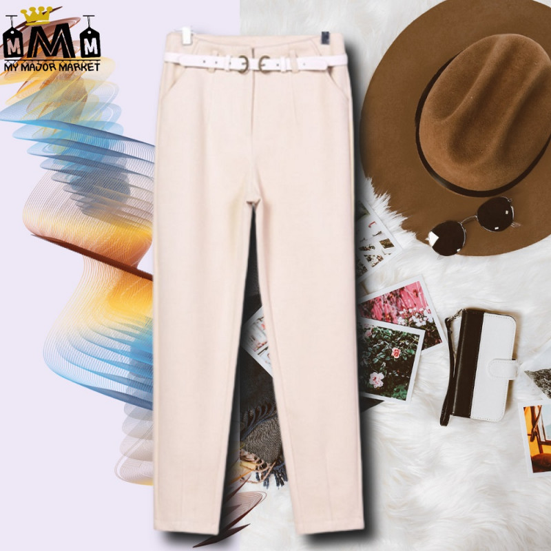 PANTALON COURT - LAINE EN TAILLE HAUTE - 73.99 € | my major market PANTALON COURT - LAINE EN TAILLE HAUTE - 73.99 € | my major market