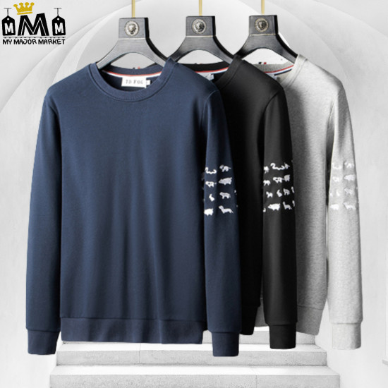 PULL HOMME - PUR COTON & BRODERIES - PET FRIENDLY - 79.99 € | my major market