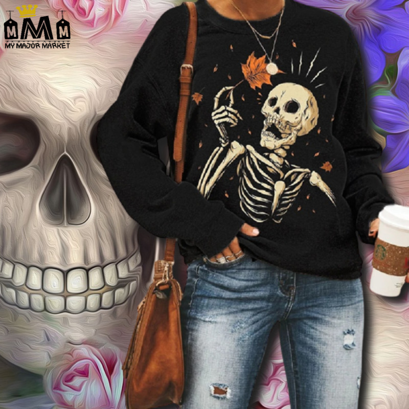 PULL GRAPHIQUE POUR FEMME - MANCHES LONGUE - ILLUSTRÉ - CATRINA 45,99 € | My Major Market PULL GRAPHIQUE POUR FEMME - MANCHES LONGUE - ILLUSTRÉ - CATRINA 45,99 € | My Major Market