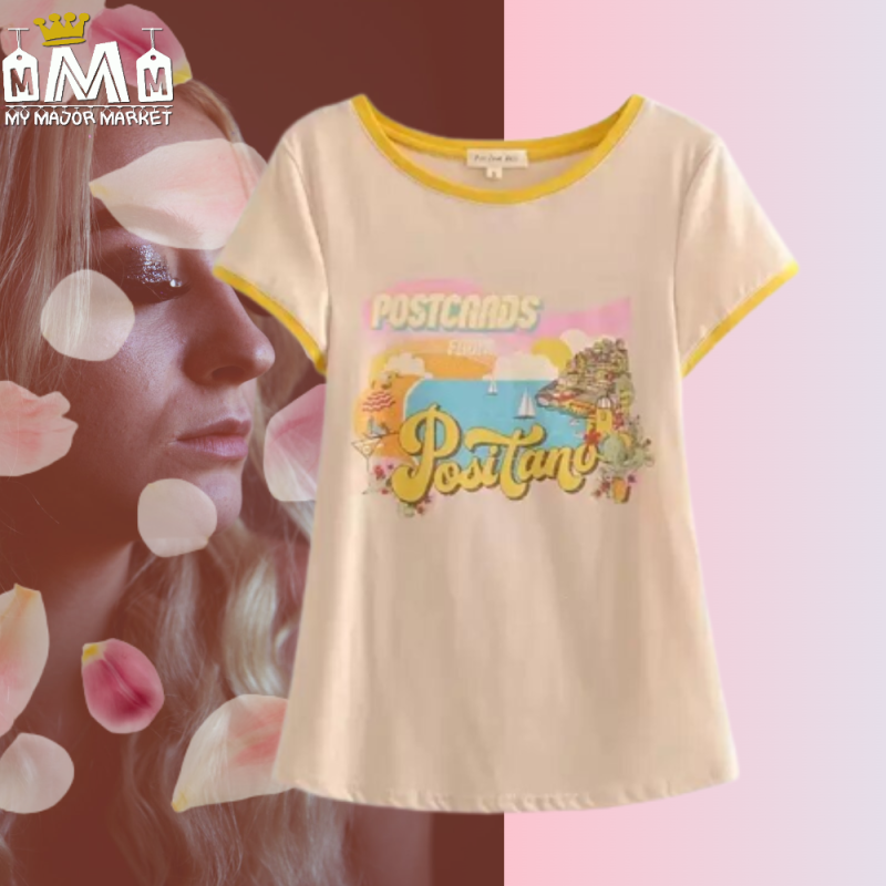 T-SHIRT FEMME - IMPRIMÉ BOHO - MY 70'S 32,99 € | My Major Market