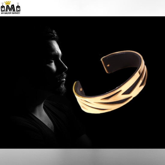 BRACELET HOMME - MANCHETTE SOPHISTIQUÉE