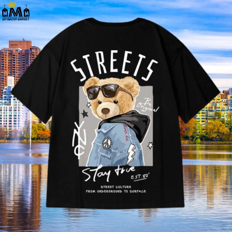 T-SHIRT HOMME - STREETWEAR & BEAR - 32.99 € | My Major Market T-SHIRT HOMME - STREETWEAR & BEAR - 32.99 € | My Major Market