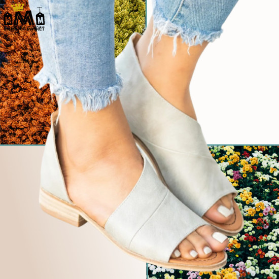 SANDALES FEMME - ASYMÉTRIQUE & BOUTS OUVERTS 59.99 € | My Major Market