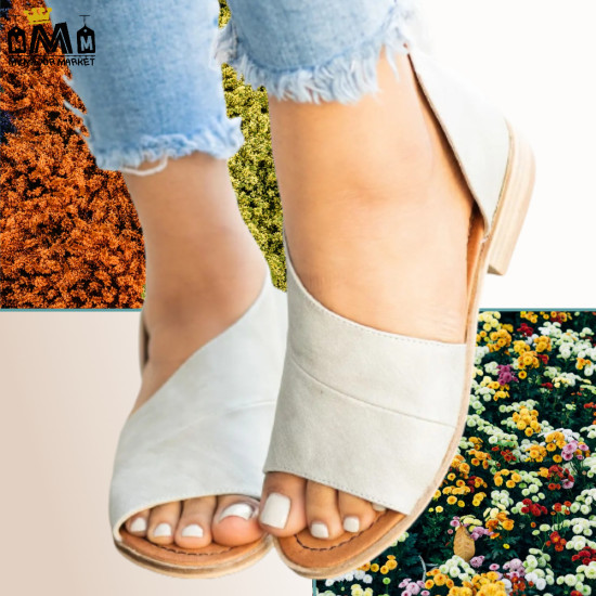 SANDALES FEMME - ASYMÉTRIQUE & BOUTS OUVERTS 59.99 € | My Major Market
