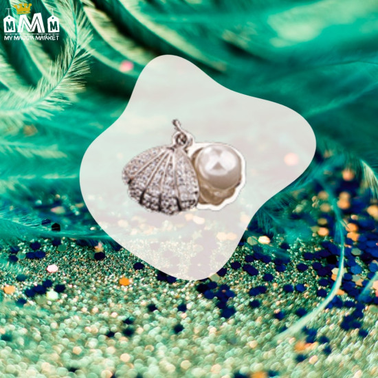 COLLIER FEMME - COQUILLAGE ÉCRIN PERLÉ
