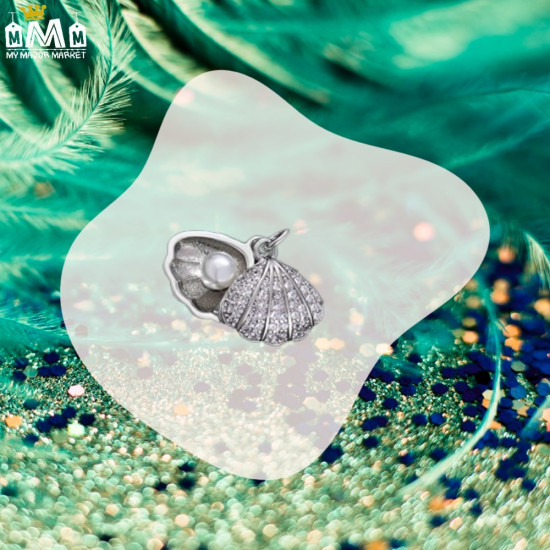 COLLIER FEMME - COQUILLAGE ÉCRIN PERLÉ