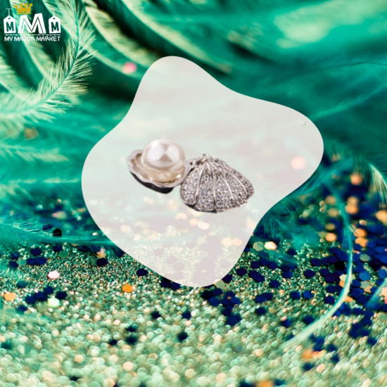COLLIER FEMME - COQUILLAGE ÉCRIN PERLÉ