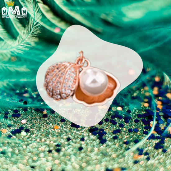 COLLIER FEMME - COQUILLAGE ÉCRIN PERLÉ