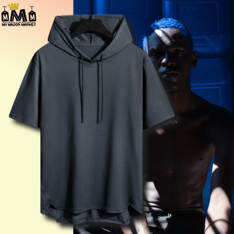 T-SHIRT HOMME - CAPUCHE & MANCHE COURTE - 39.99€ | My Major Market T-SHIRT HOMME - CAPUCHE & MANCHE COURTE - 39.99€ | My Major Market