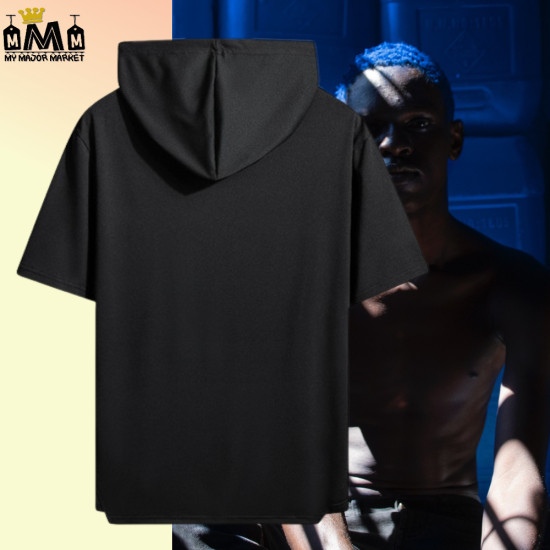 T-SHIRT HOMME - CAPUCHE & MANCHE COURTE - 39.99€ | My Major Market