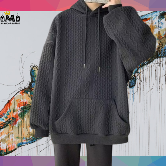 SWEAT À CAPUCHE HOMME - MAILLE TORSADÉE - 69.99 € |My Major Market